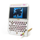 The duel holes for using a pencil or pen as a stand are a cute design touch.